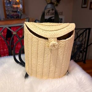 Target A New Day Straw Backpack NWT